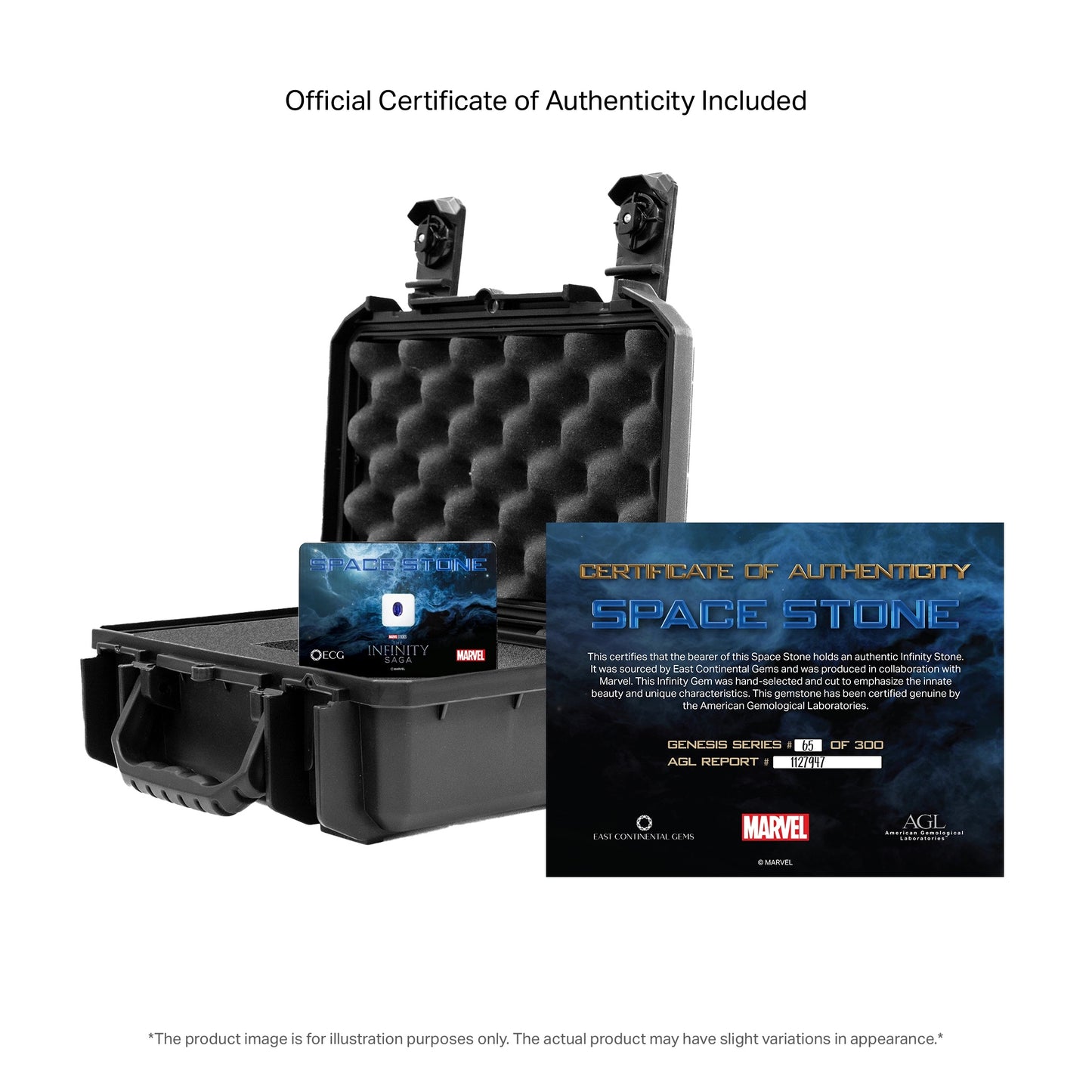 Marvel Genesis Series: Space Stone Limited Edition #201 of 300 - 0.63 Carats Oval Mixed Cut